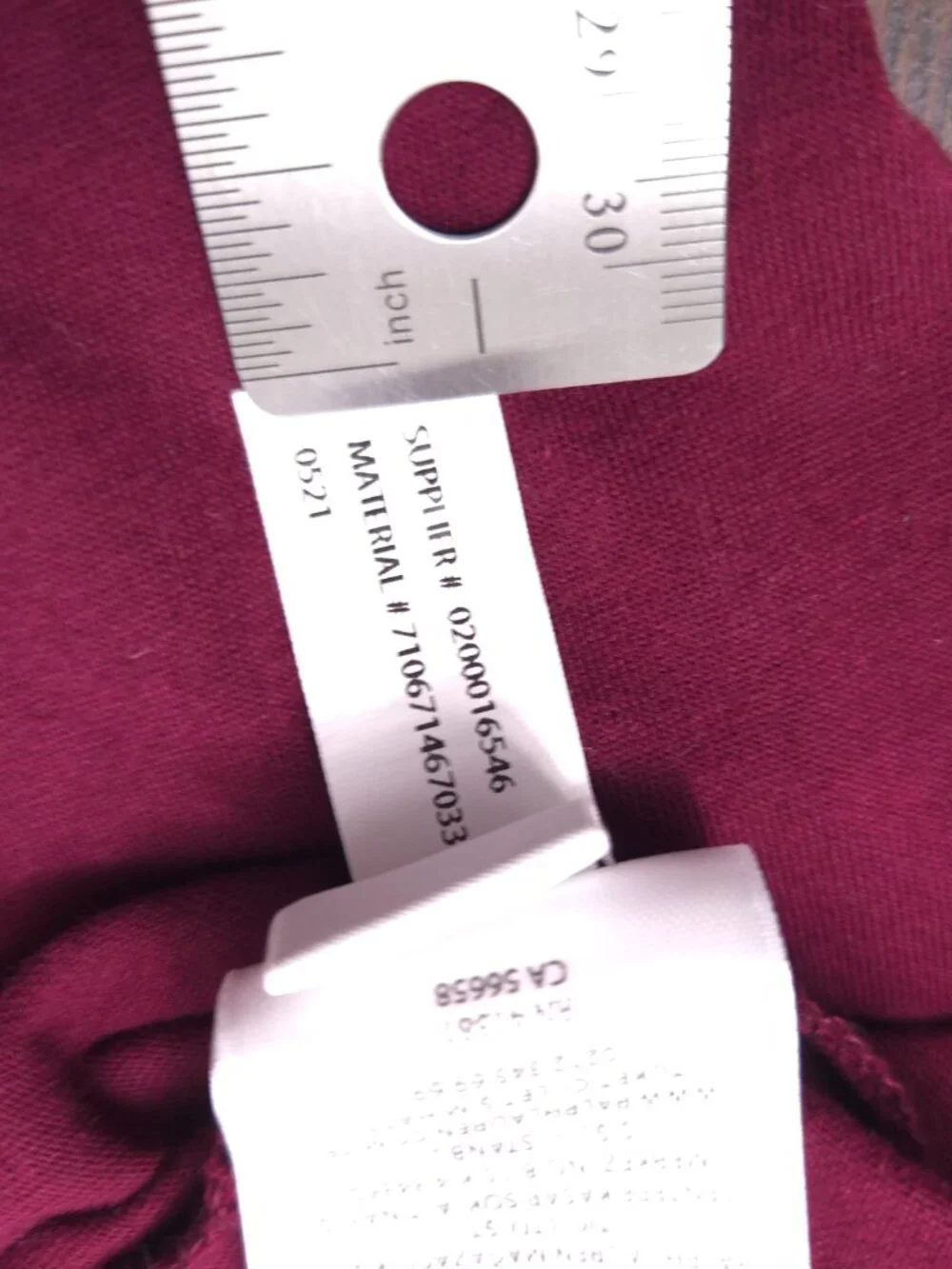 Polo Ralph Lauren Shirt Mens XL Classic Fit Maroon Long Sleeve Cotton Tee Pony